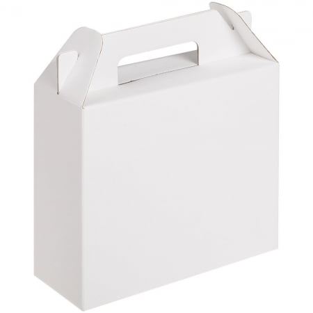Коробка In Case M, белый купить с нанесением логотипа оптом на заказ в интернет-магазине Санкт-Петербург