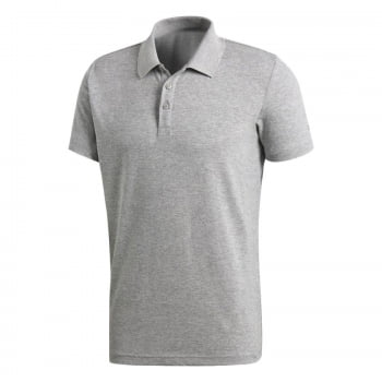 Рубашка поло Essentials Base, серый меланж купить с нанесением логотипа оптом на заказ в интернет-магазине Санкт-Петербург