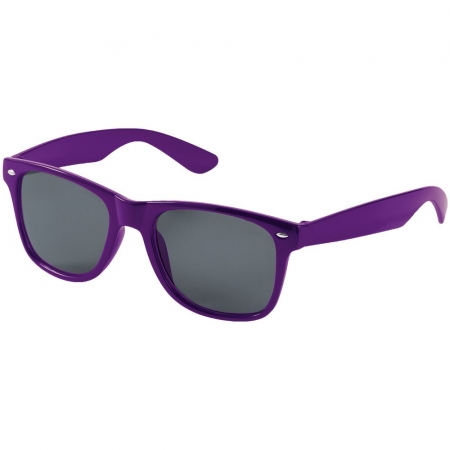 Очки солнцезащитные Sundance, фиолетовые купить с нанесением логотипа оптом на заказ в интернет-магазине Санкт-Петербург