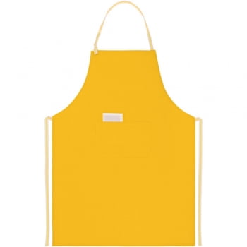 Фартук Recipe, желтый купить с нанесением логотипа оптом на заказ в интернет-магазине Санкт-Петербург