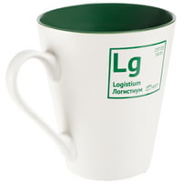 Кружка «Разделение труда. Логистиум» купить с нанесением логотипа оптом на заказ в интернет-магазине Санкт-Петербург