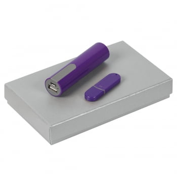 Набор Equip, фиолетовый купить с нанесением логотипа оптом на заказ в интернет-магазине Санкт-Петербург