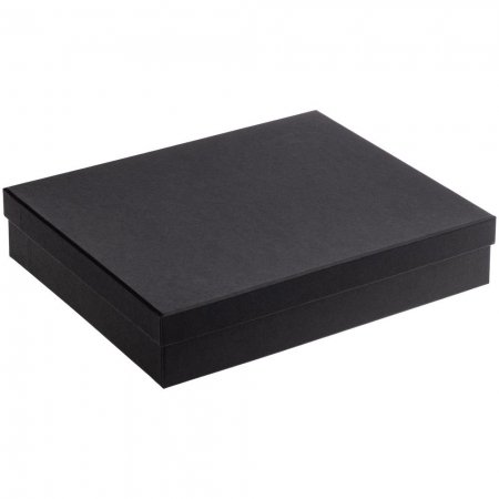 Коробка Reason, черная купить с нанесением логотипа оптом на заказ в интернет-магазине Санкт-Петербург