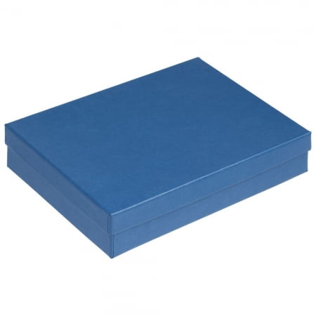 Коробка Reason, светло-синяя купить с нанесением логотипа оптом на заказ в интернет-магазине Санкт-Петербург