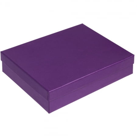 Коробка Reason, фиолетовая купить с нанесением логотипа оптом на заказ в интернет-магазине Санкт-Петербург