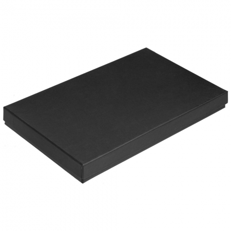 Коробка Horizon, черная купить с нанесением логотипа оптом на заказ в интернет-магазине Санкт-Петербург