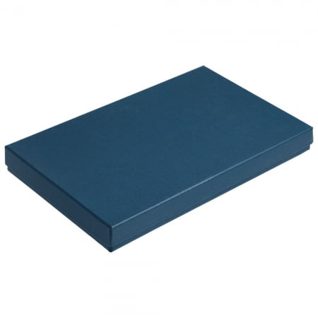 Коробка Horizon, синяя купить с нанесением логотипа оптом на заказ в интернет-магазине Санкт-Петербург