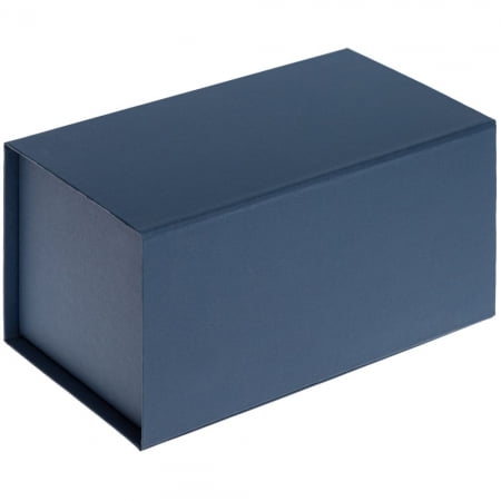 Коробка Very Much, синяя купить с нанесением логотипа оптом на заказ в интернет-магазине Санкт-Петербург