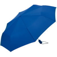 Зонт складной AOC, синий купить с нанесением логотипа оптом на заказ в интернет-магазине Санкт-Петербург