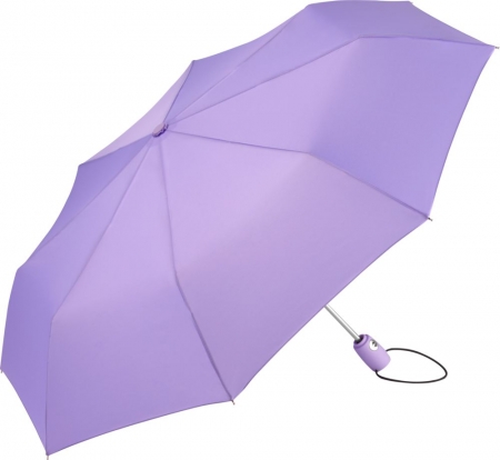 Зонт складной AOC, сиреневый купить с нанесением логотипа оптом на заказ в интернет-магазине Санкт-Петербург
