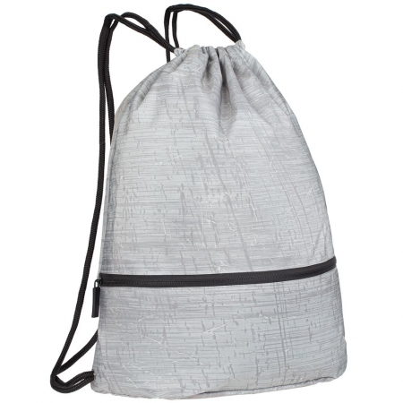 Рюкзак-мешок с карманом Hard Work купить с нанесением логотипа оптом на заказ в интернет-магазине Санкт-Петербург