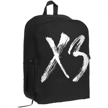 Рюкзак «ХЗ», черный купить с нанесением логотипа оптом на заказ в интернет-магазине Санкт-Петербург