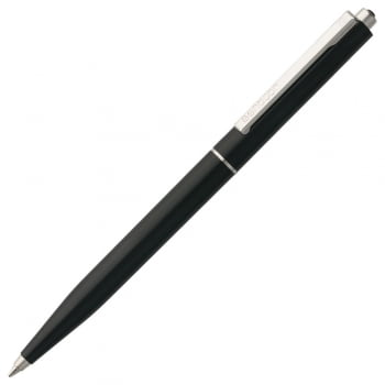Ручка шариковая Senator Point ver. 2, черная купить с нанесением логотипа оптом на заказ в интернет-магазине Санкт-Петербург