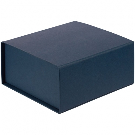 Коробка Pack In Style, темно-синяя, уценка купить с нанесением логотипа оптом на заказ в интернет-магазине Санкт-Петербург