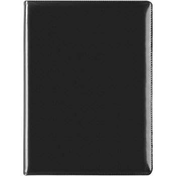 Папка Luxe, черная купить с нанесением логотипа оптом на заказ в интернет-магазине Санкт-Петербург