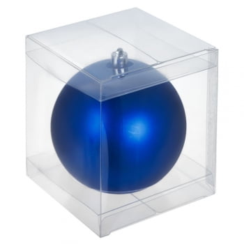 Прозрачная коробка для пластиковых шаров 10 см купить с нанесением логотипа оптом на заказ в интернет-магазине Санкт-Петербург
