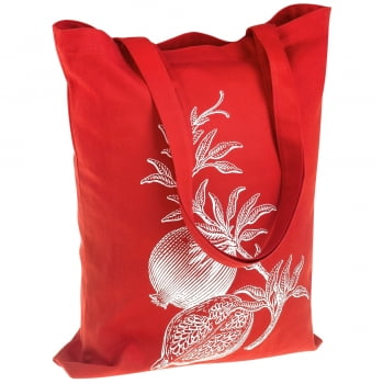 Холщовая сумка Grand Granat, красная купить с нанесением логотипа оптом на заказ в интернет-магазине Санкт-Петербург