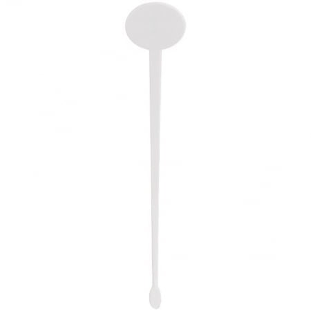 Палочка для коктейля Pina Colada, белая купить с нанесением логотипа оптом на заказ в интернет-магазине Санкт-Петербург