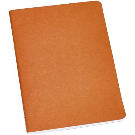 Блокнот Writer, оранжевый купить с нанесением логотипа оптом на заказ в интернет-магазине Санкт-Петербург