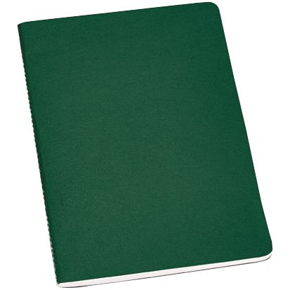 Блокнот Writer, зеленый купить с нанесением логотипа оптом на заказ в интернет-магазине Санкт-Петербург