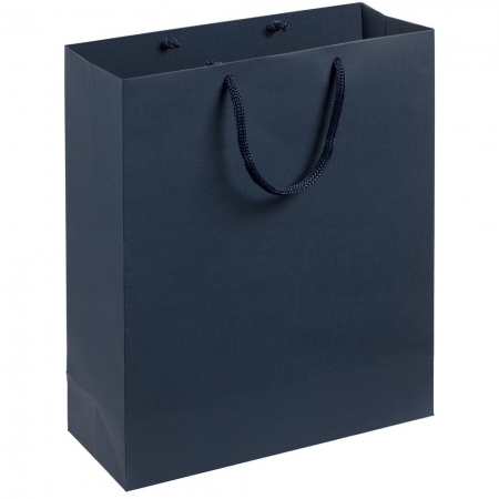Пакет Wide, синий купить с нанесением логотипа оптом на заказ в интернет-магазине Санкт-Петербург
