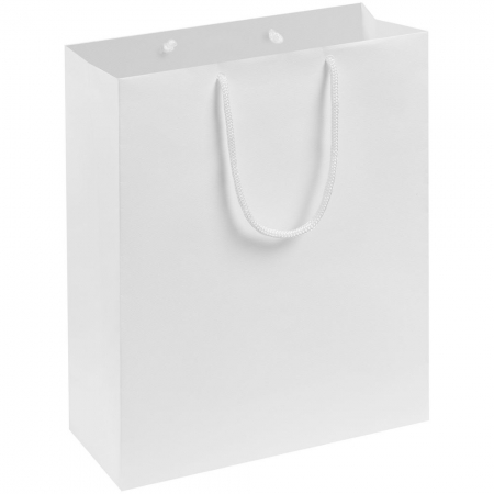 Пакет Wide, белый купить с нанесением логотипа оптом на заказ в интернет-магазине Санкт-Петербург