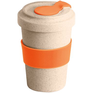 Чашка Have a Drink, оранжевая купить с нанесением логотипа оптом на заказ в интернет-магазине Санкт-Петербург