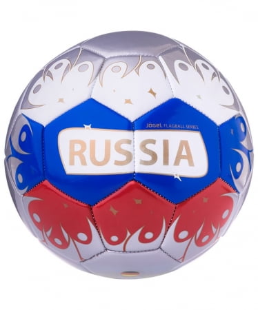 Футбольный мяч Jogel Russia купить с нанесением логотипа оптом на заказ в интернет-магазине Санкт-Петербург