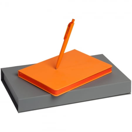 Набор Shall, оранжевый купить с нанесением логотипа оптом на заказ в интернет-магазине Санкт-Петербург