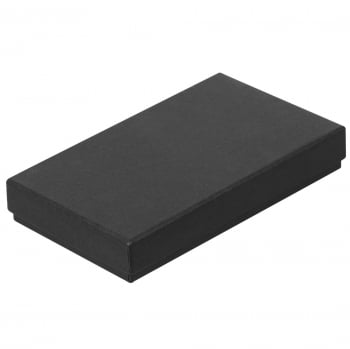 Коробка Slender, малая, черная купить с нанесением логотипа оптом на заказ в интернет-магазине Санкт-Петербург
