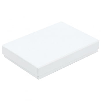 Коробка Slender, большая, белая купить с нанесением логотипа оптом на заказ в интернет-магазине Санкт-Петербург