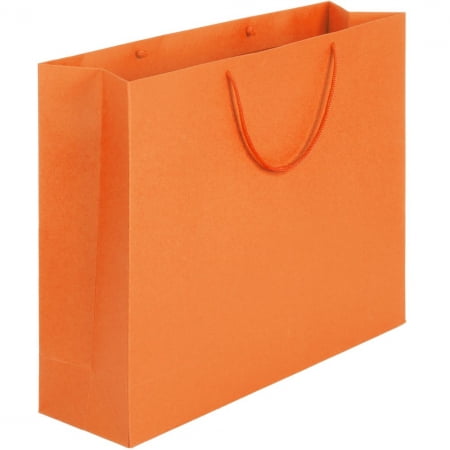 Пакет Ample L, оранжевый купить с нанесением логотипа оптом на заказ в интернет-магазине Санкт-Петербург
