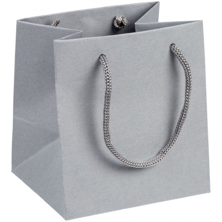 Пакет под кружку Cupfull, серый купить с нанесением логотипа оптом на заказ в интернет-магазине Санкт-Петербург