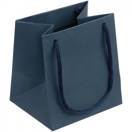 Пакет под кружку Cupfull, синий купить с нанесением логотипа оптом на заказ в интернет-магазине Санкт-Петербург