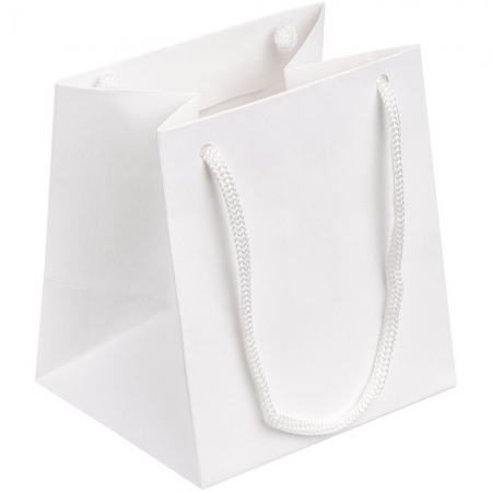 Пакет под кружку Cupfull, белый купить с нанесением логотипа оптом на заказ в интернет-магазине Санкт-Петербург
