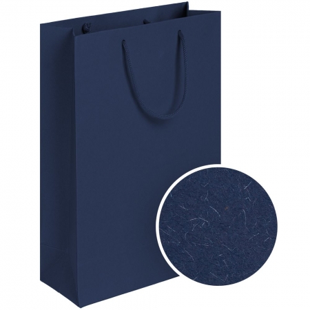 Пакет Eco Style, синий купить с нанесением логотипа оптом на заказ в интернет-магазине Санкт-Петербург