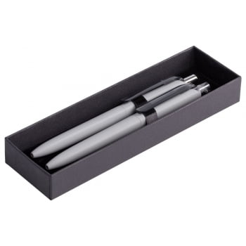 Набор Prodir DS8: ручка и карандаш, серый купить с нанесением логотипа оптом на заказ в интернет-магазине Санкт-Петербург