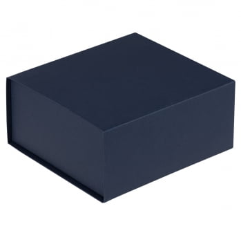 Коробка Amaze, синяя купить с нанесением логотипа оптом на заказ в интернет-магазине Санкт-Петербург