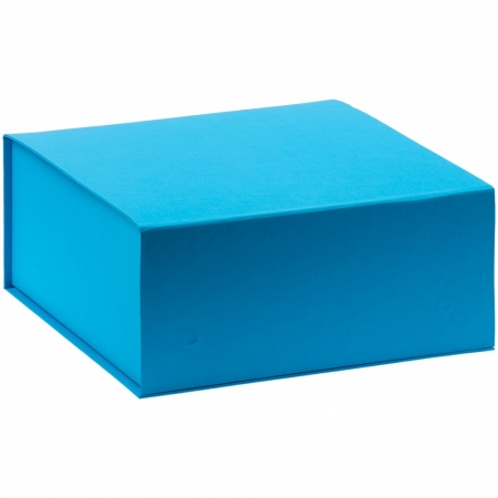Коробка Amaze, голубая купить с нанесением логотипа оптом на заказ в интернет-магазине Санкт-Петербург
