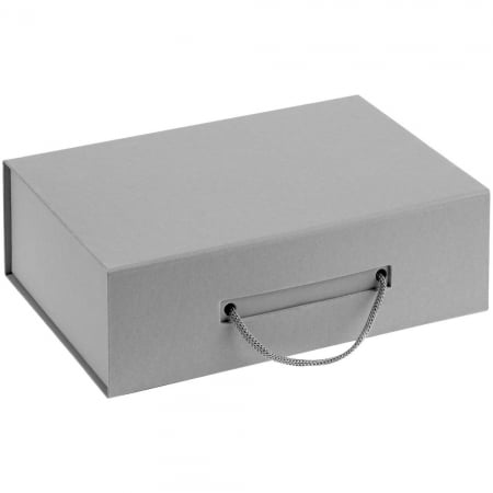 Коробка Matter, серая купить с нанесением логотипа оптом на заказ в интернет-магазине Санкт-Петербург