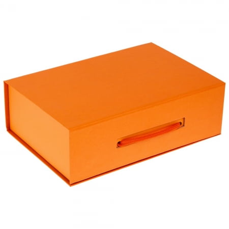 Коробка Matter, оранжевая купить с нанесением логотипа оптом на заказ в интернет-магазине Санкт-Петербург