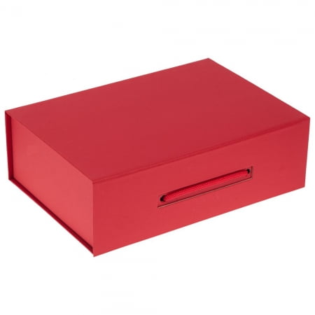 Коробка Matter, бордовая купить с нанесением логотипа оптом на заказ в интернет-магазине Санкт-Петербург