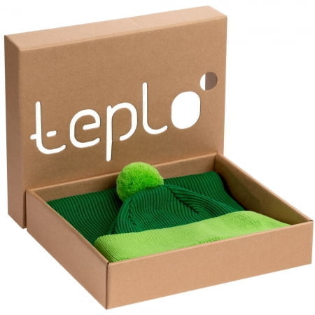 Набор Snappy, зеленый с салатовым купить с нанесением логотипа оптом на заказ в интернет-магазине Санкт-Петербург