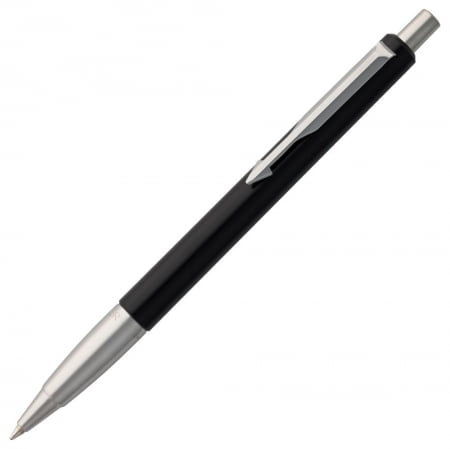 Ручка шариковая Parker Vector Standard K01, черная купить с нанесением логотипа оптом на заказ в интернет-магазине Санкт-Петербург