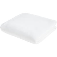 Флисовый плед Warm&Peace XL, белый купить с нанесением логотипа оптом на заказ в интернет-магазине Санкт-Петербург