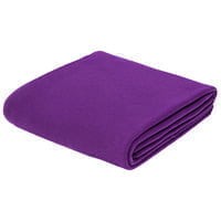 Флисовый плед Warm&Peace XL, фиолетовый купить с нанесением логотипа оптом на заказ в интернет-магазине Санкт-Петербург