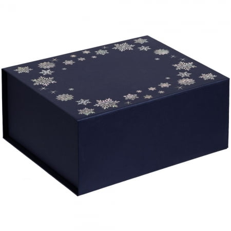 Коробка North Stars, M, синяя купить с нанесением логотипа оптом на заказ в интернет-магазине Санкт-Петербург