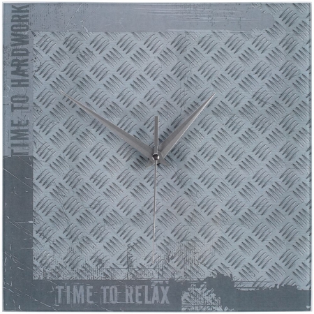 Часы Hard Work, ver. 2 купить с нанесением логотипа оптом на заказ в интернет-магазине Санкт-Петербург