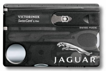 Набор инструментов SwissCard Lite, черный купить с нанесением логотипа оптом на заказ в интернет-магазине Санкт-Петербург