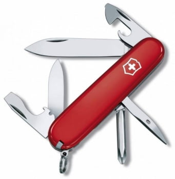 Офицерский нож Tinker 91, красный купить с нанесением логотипа оптом на заказ в интернет-магазине Санкт-Петербург